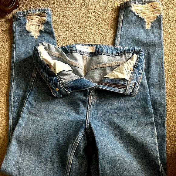 Top shop high waisted jeans - Picture 1 of 2